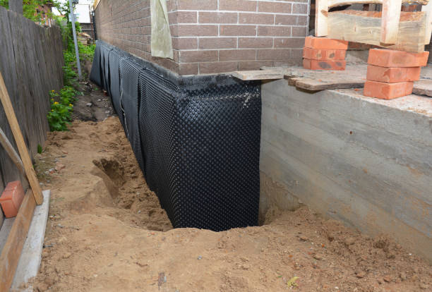 Happy homeowners after waterproofing job in Mulvane